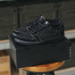 Semi UA Travis Scott X Air Jordan 1 Low OG Black Phantom With Full Kit