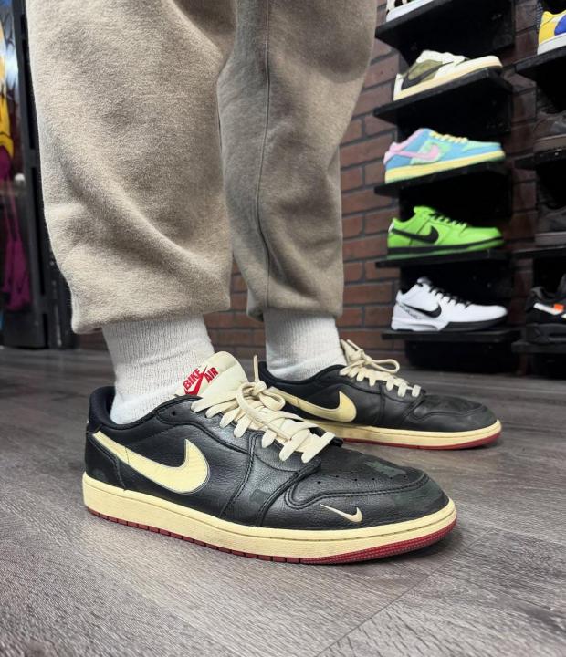 NIKE JORDAN 1 LOW BIKE X NIGEL SYLVESTER BETTER WITH TIME