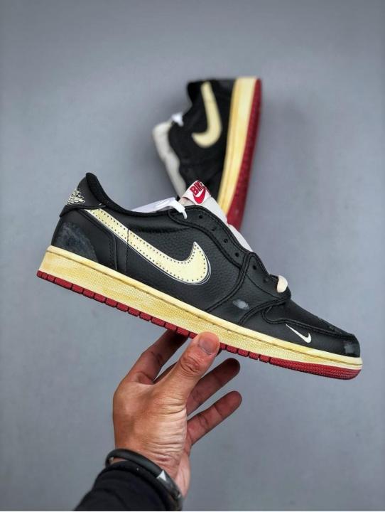 NIKE JORDAN 1 LOW BIKE X NIGEL SYLVESTER BETTER WITH TIME