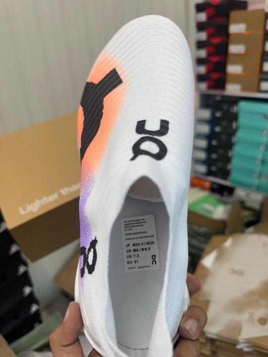 ON CLOUDBOOM STRIKE LS WHITE