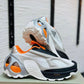 ADIDAS WONDER RUNNER GREY BLACK ORANGE