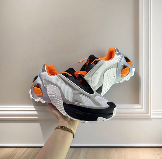 ADIDAS WONDER RUNNER GREY BLACK ORANGE