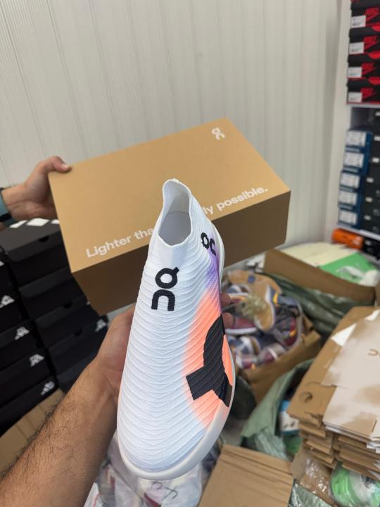 ON CLOUDBOOM STRIKE LS WHITE