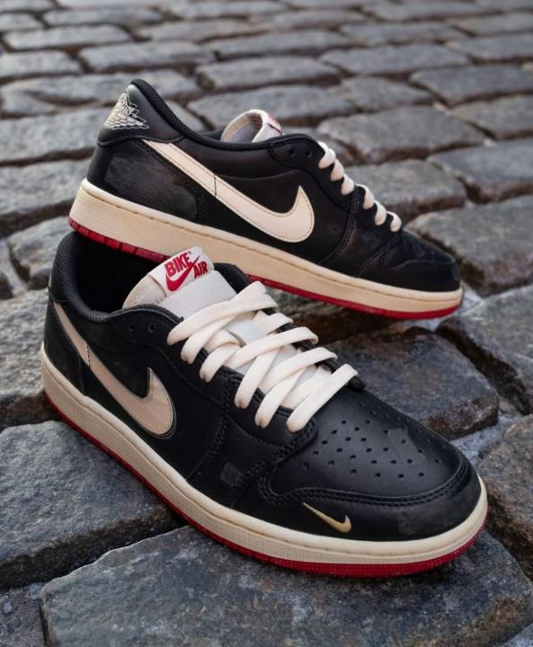 NIKE JORDAN 1 LOW BIKE X NIGEL SYLVESTER BETTER WITH TIME