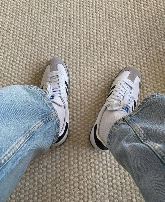 ADIDAS SAMBA WHITE BLACK