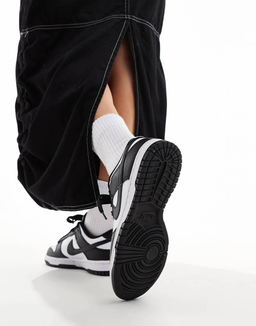 Nik.e Sb Dunk Low Panda Leather Quality
